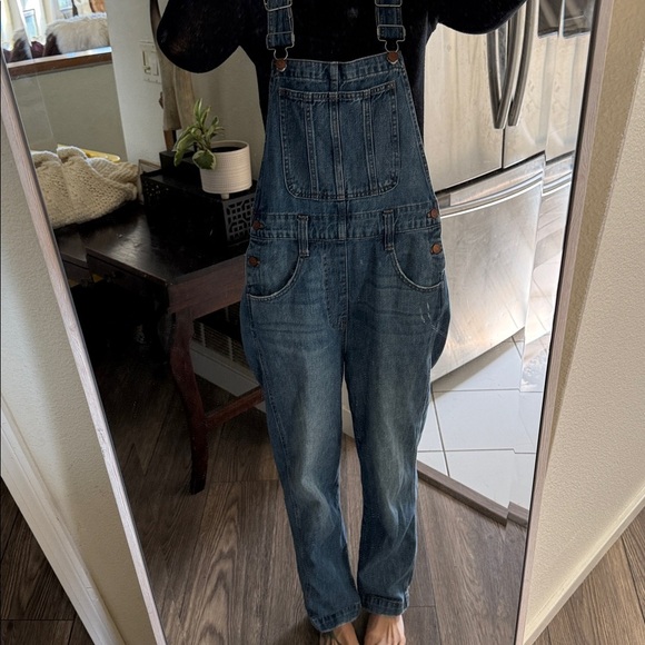 Madewell size small denim overalls - Picture 7 of 9